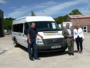 Chartered Surveyors provide 'vantastic' Three Peaks Challenge support for Tenovus cancer charity